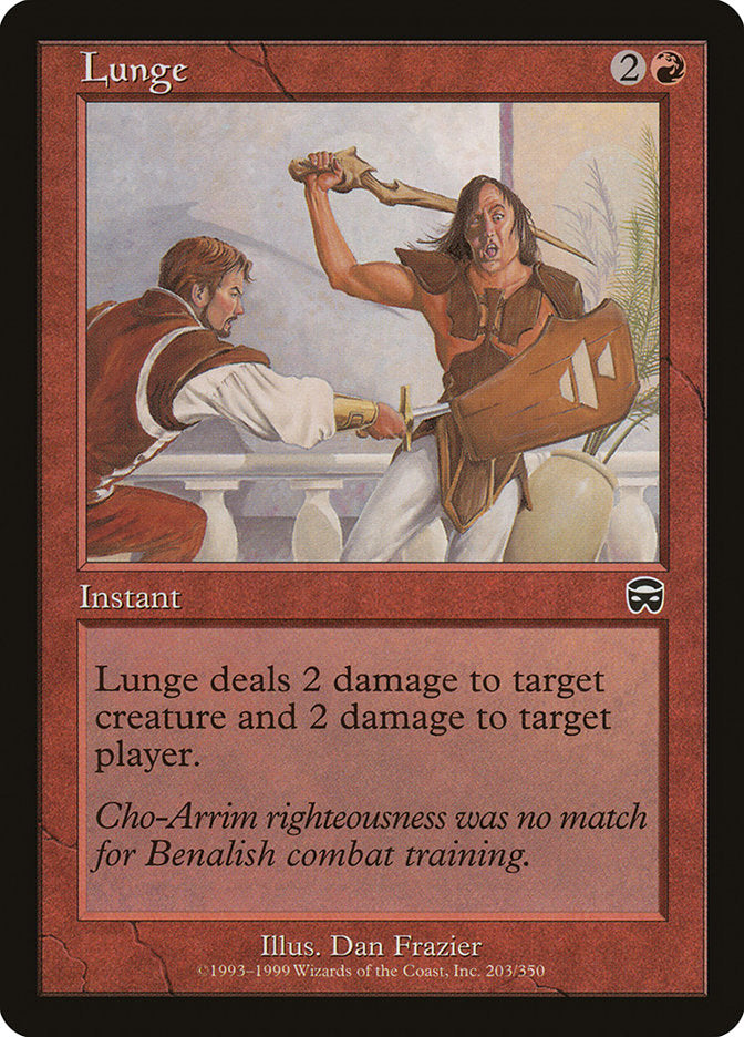 Lunge [Mercadian Masques] [Foil]
