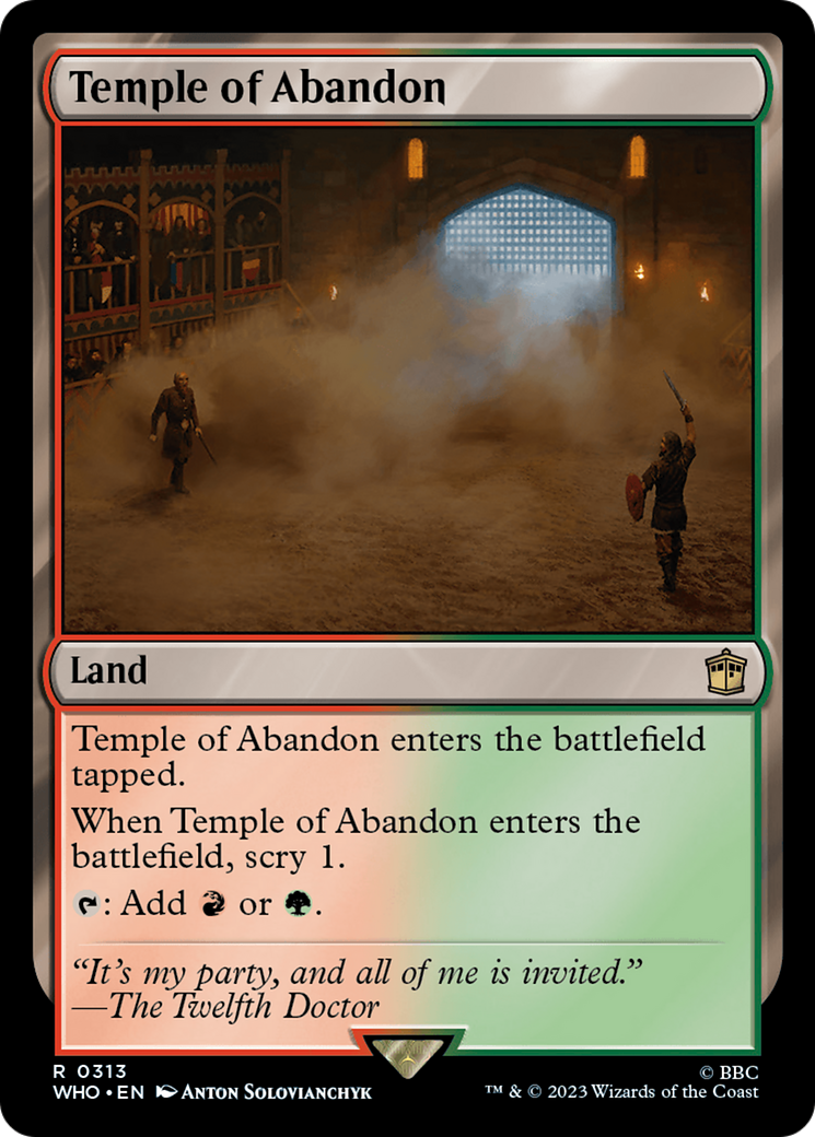 Temple of Abandon [Doctor Who] [Foil]