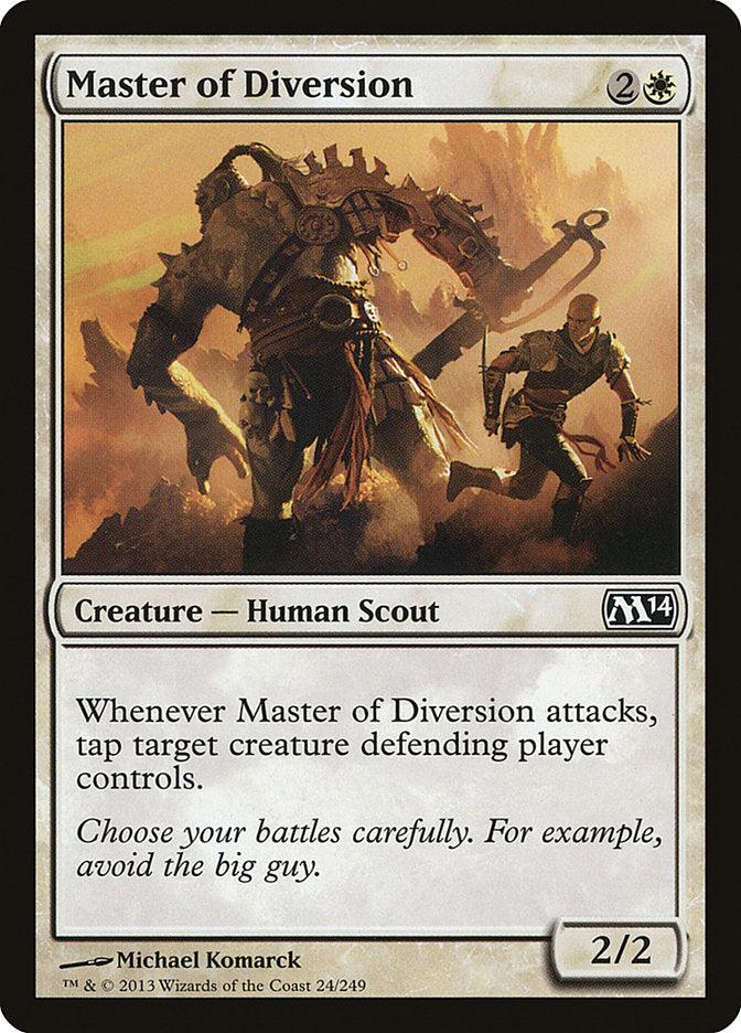Master of Diversion [Core Set 2014] [Foil]