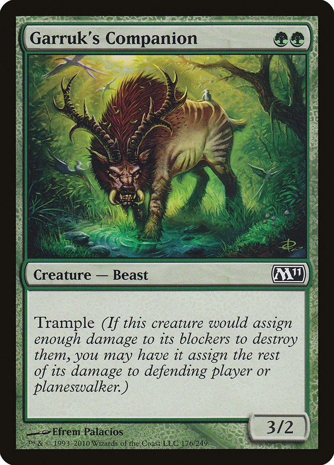 Garruk's Companion [Core Set 2011] [Foil]