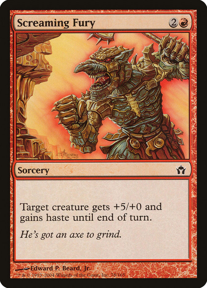 Screaming Fury [Fifth Dawn] [Foil]