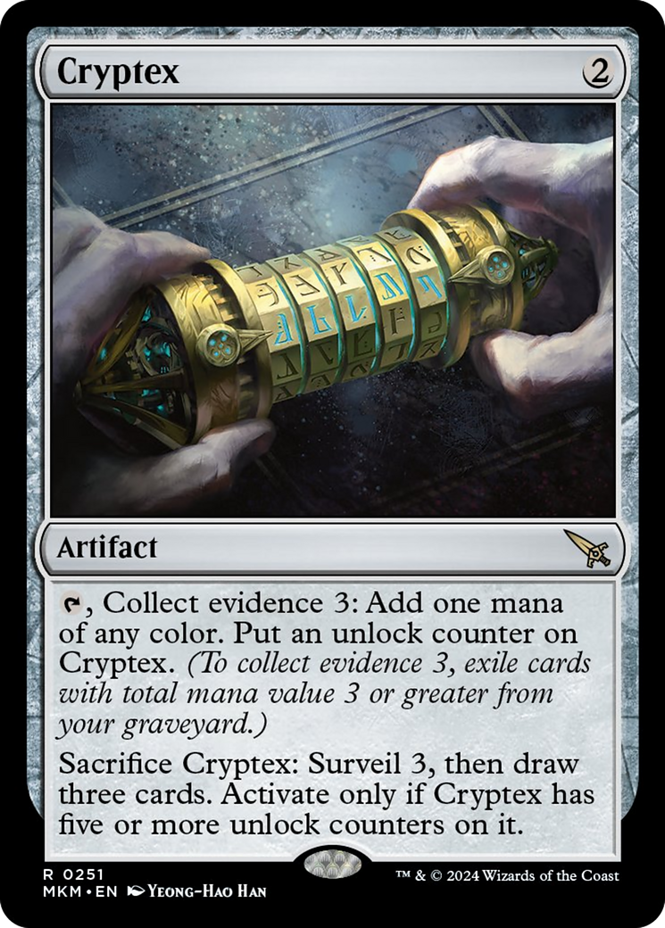 Cryptex [Murders at Karlov Manor] [Foil]