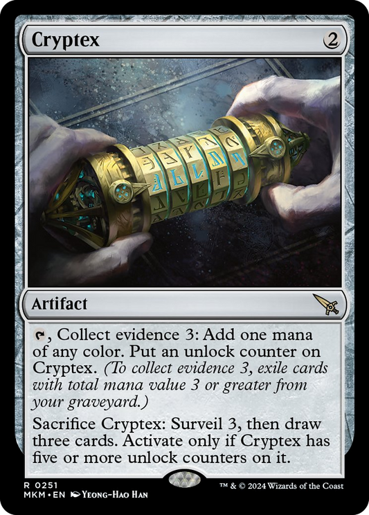 Cryptex [Murders at Karlov Manor] [Foil]