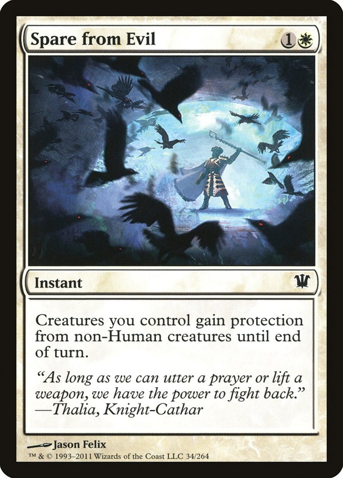 Spare from Evil [Innistrad] [Foil]