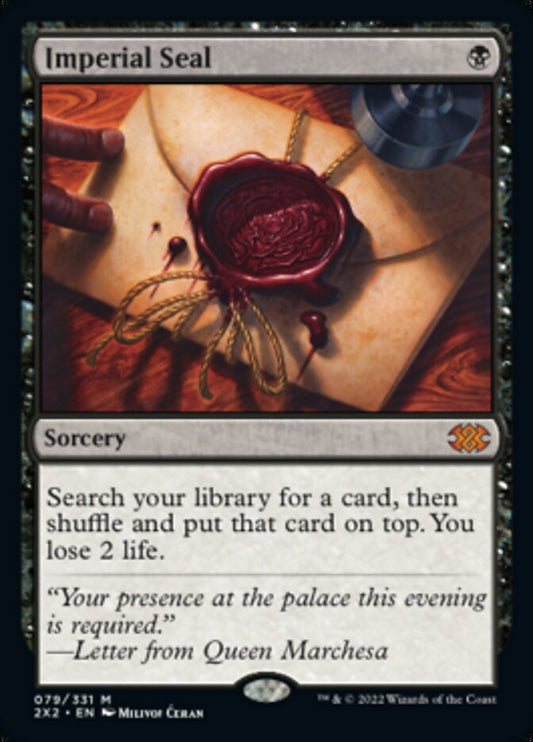 Imperial Seal [Double Masters 2022] [Foil]
