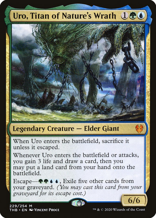 Uro, Titan of Nature's Wrath [Theros Beyond Death] [Foil]