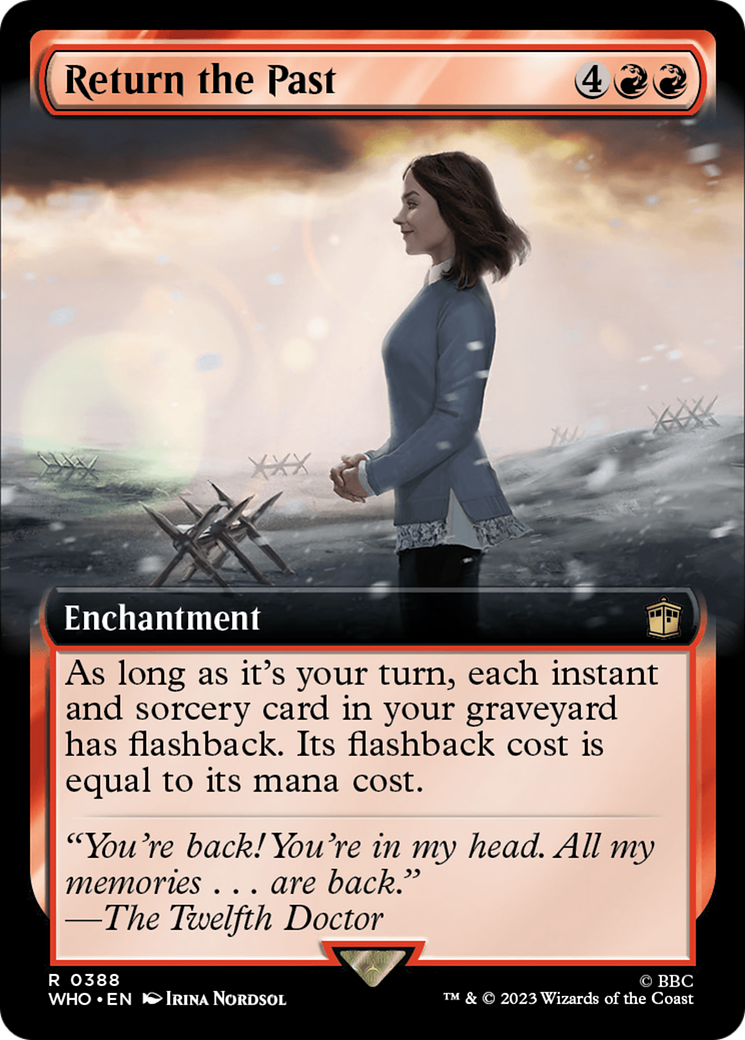 Return the Past (Extended Art) [Doctor Who] [Foil]