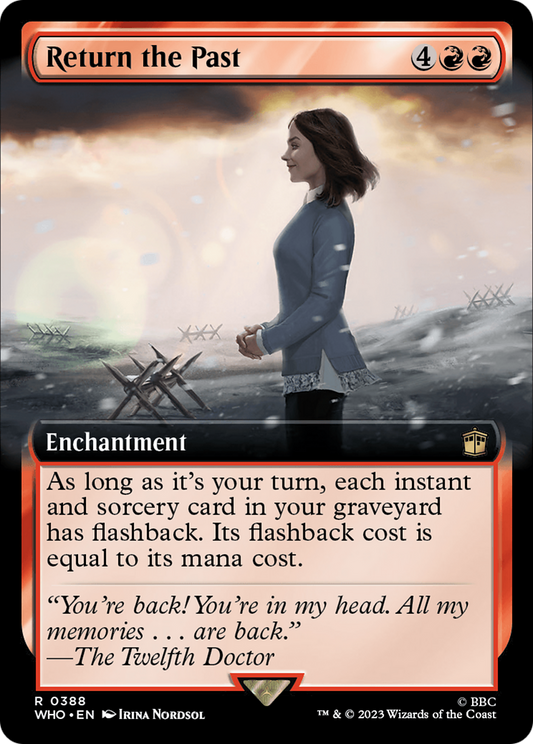 Return the Past (Extended Art) [Doctor Who] [Foil]