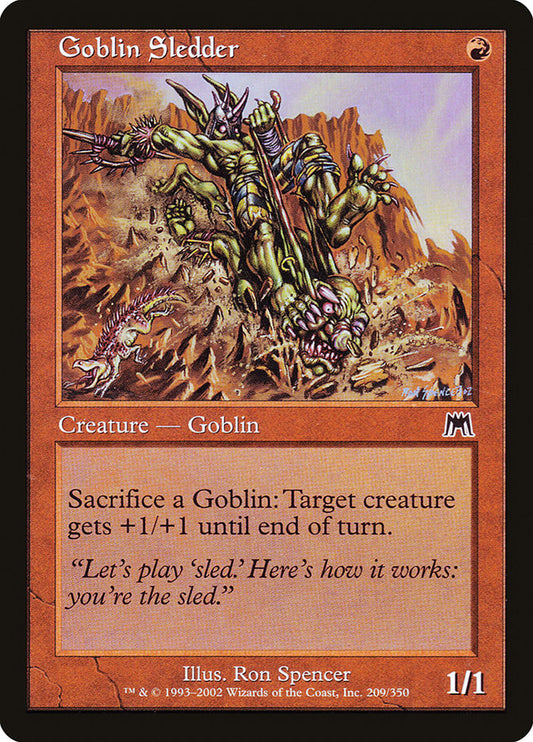 Goblin Sledder [Onslaught] [Foil]