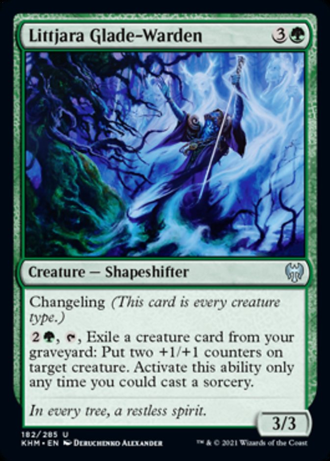 Littjara Glade-Warden [Kaldheim] [Foil]
