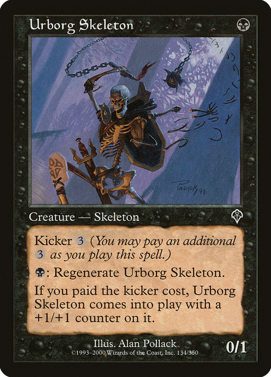 Urborg Skeleton [Invasion] [Foil]