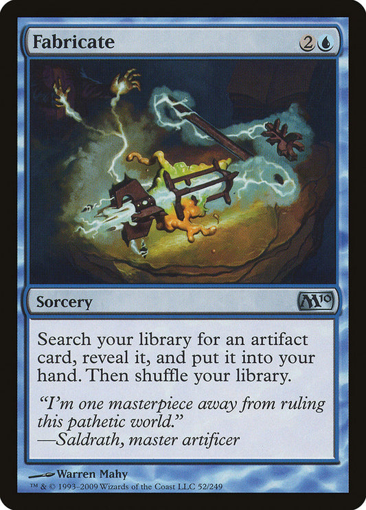 Fabricate [Core Set 2010] [Foil]