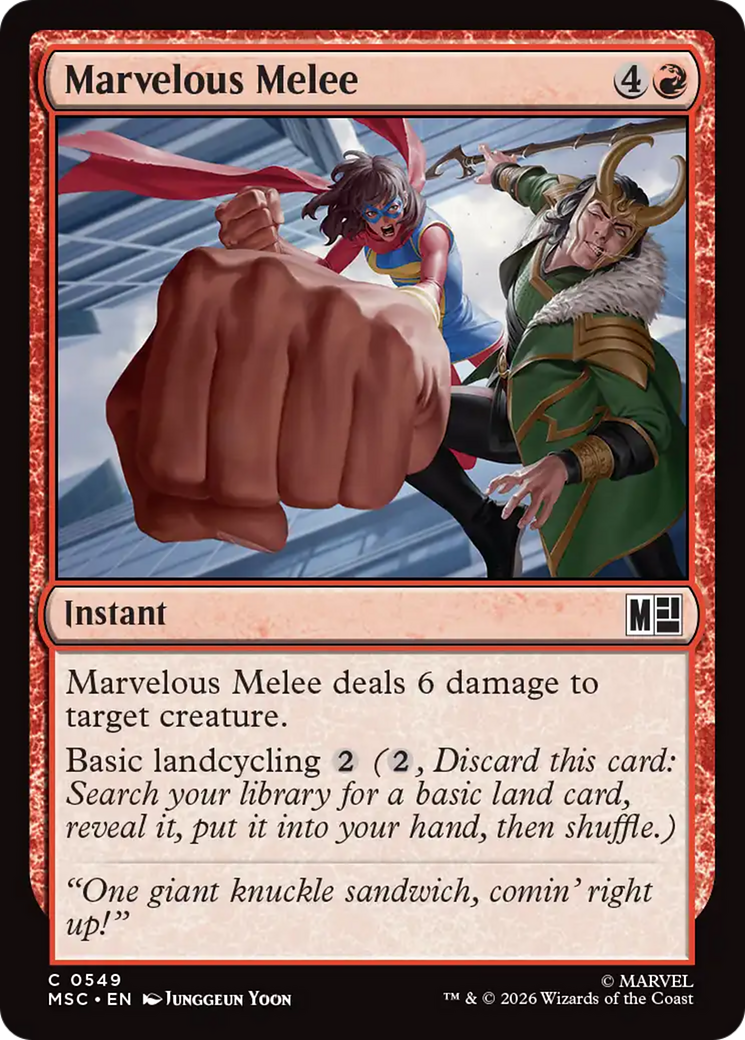 Marvelous Melee [Marvel Super Heroes Commander]