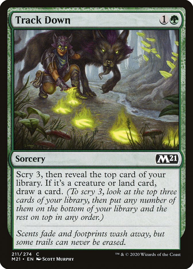 Track Down [Core Set 2021] [Foil]