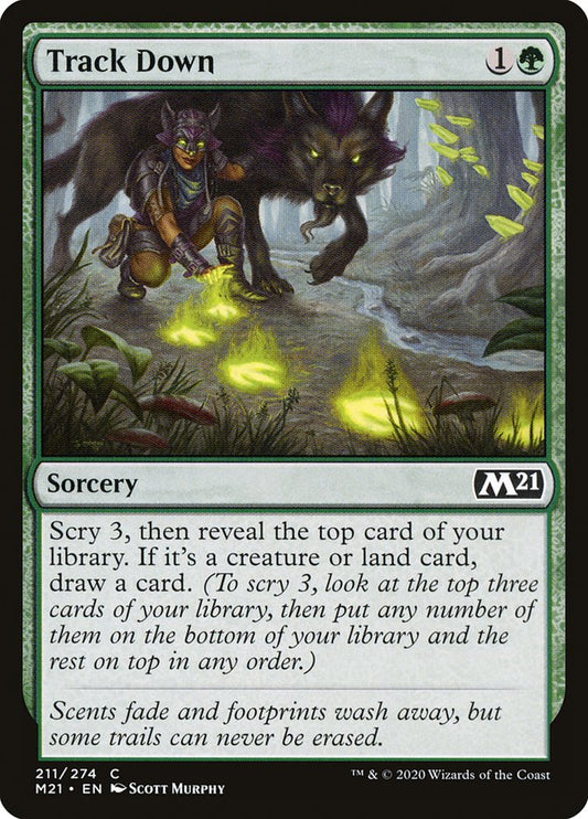 Track Down [Core Set 2021] [Foil]