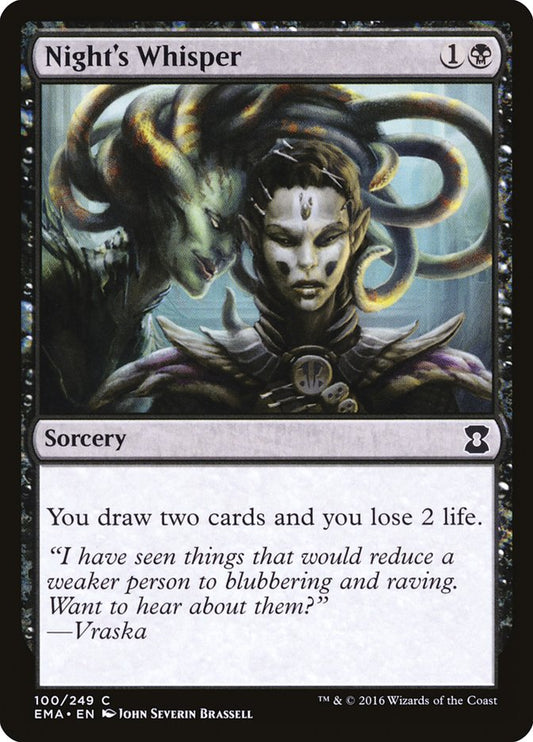 Night's Whisper [Eternal Masters] [Foil]
