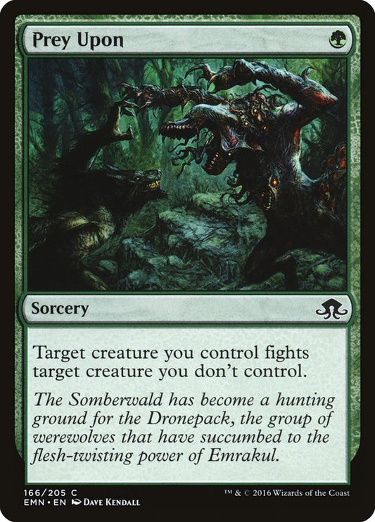 Prey Upon [Eldritch Moon] [Foil]