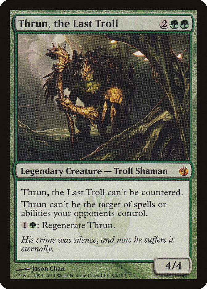 Thrun, the Last Troll [Mirrodin Besieged] [Foil]