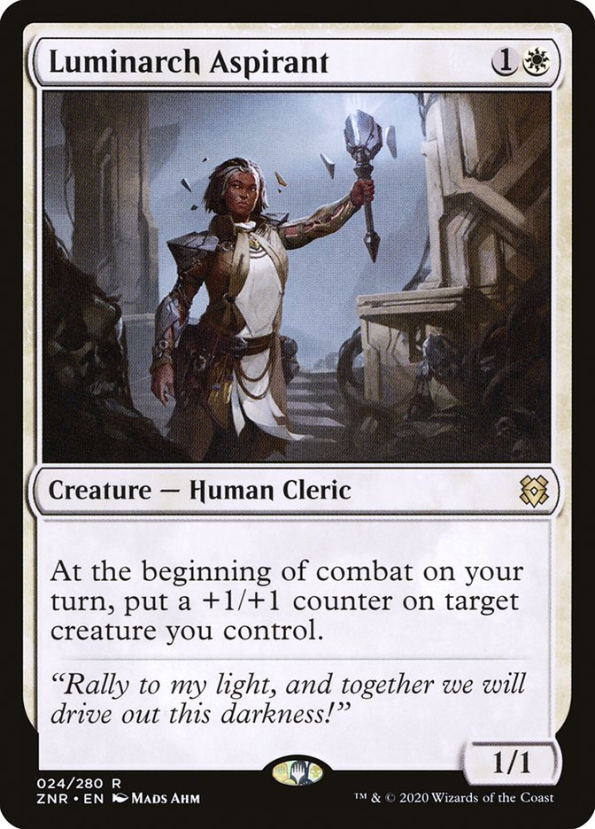 Luminarch Aspirant [Zendikar Rising] [Foil]