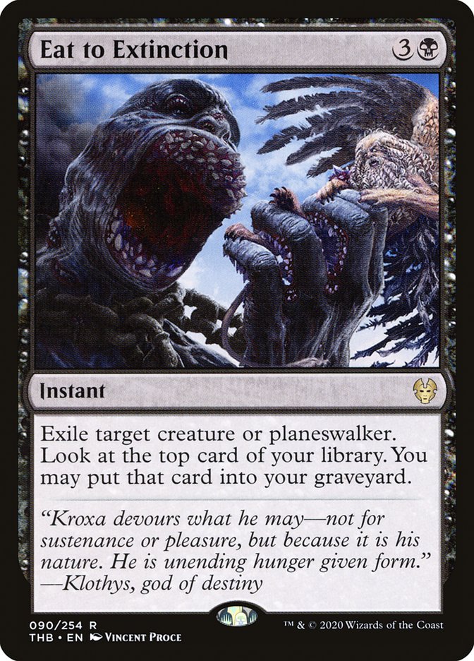 Eat to Extinction [Theros Beyond Death] [Foil]