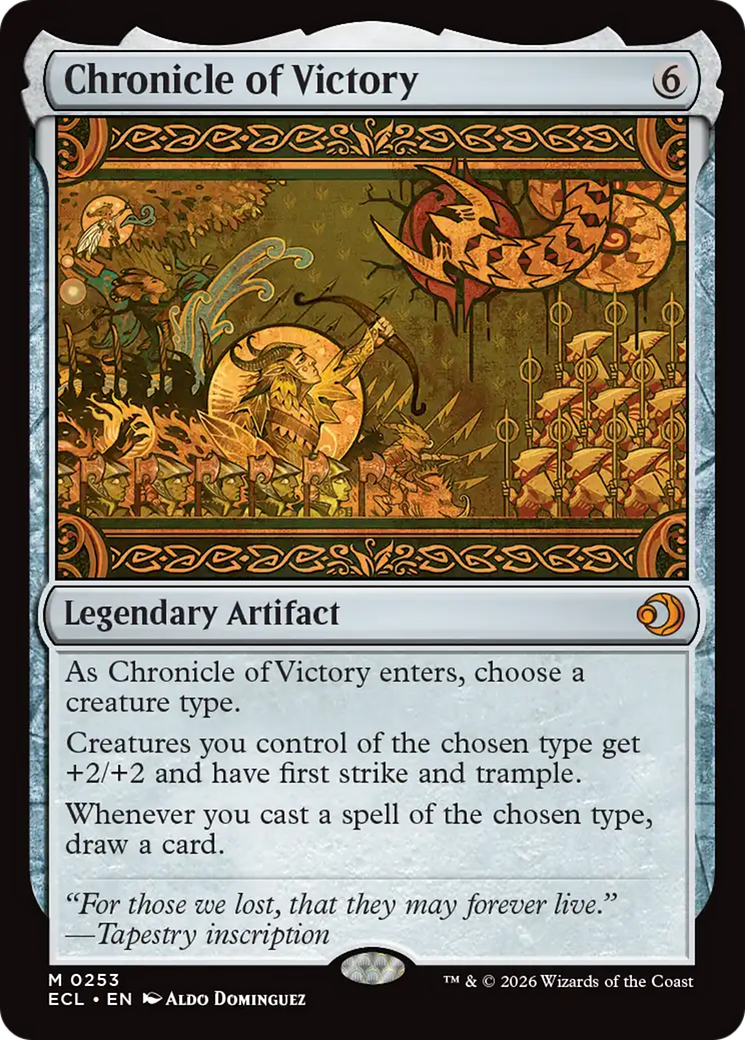 Chronicle of Victory [Lorwyn Eclipsed] [Foil]