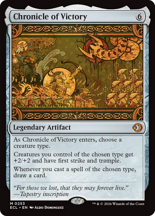 Chronicle of Victory [Lorwyn Eclipsed] [Foil]