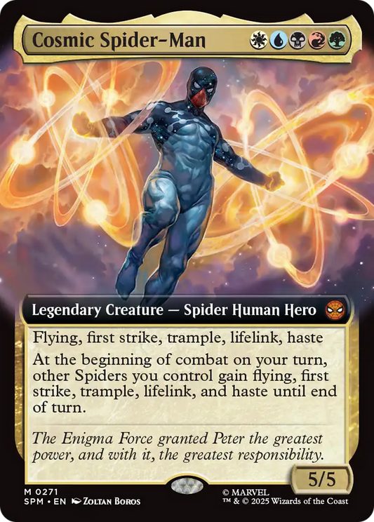 Cosmic Spider-Man (Extended Art) [Marvel's Spider-Man] [Foil]