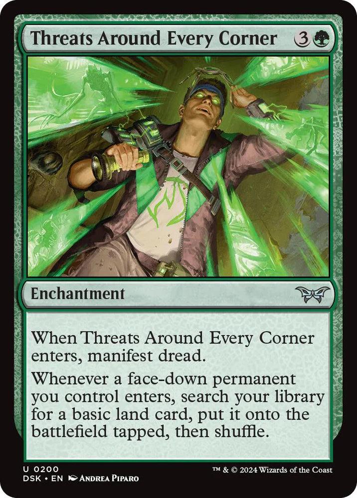 Threats Around Every Corner [Duskmourn: House of Horror] [Foil]