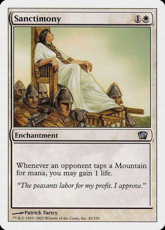Sanctimony [Eighth Edition] [Foil]