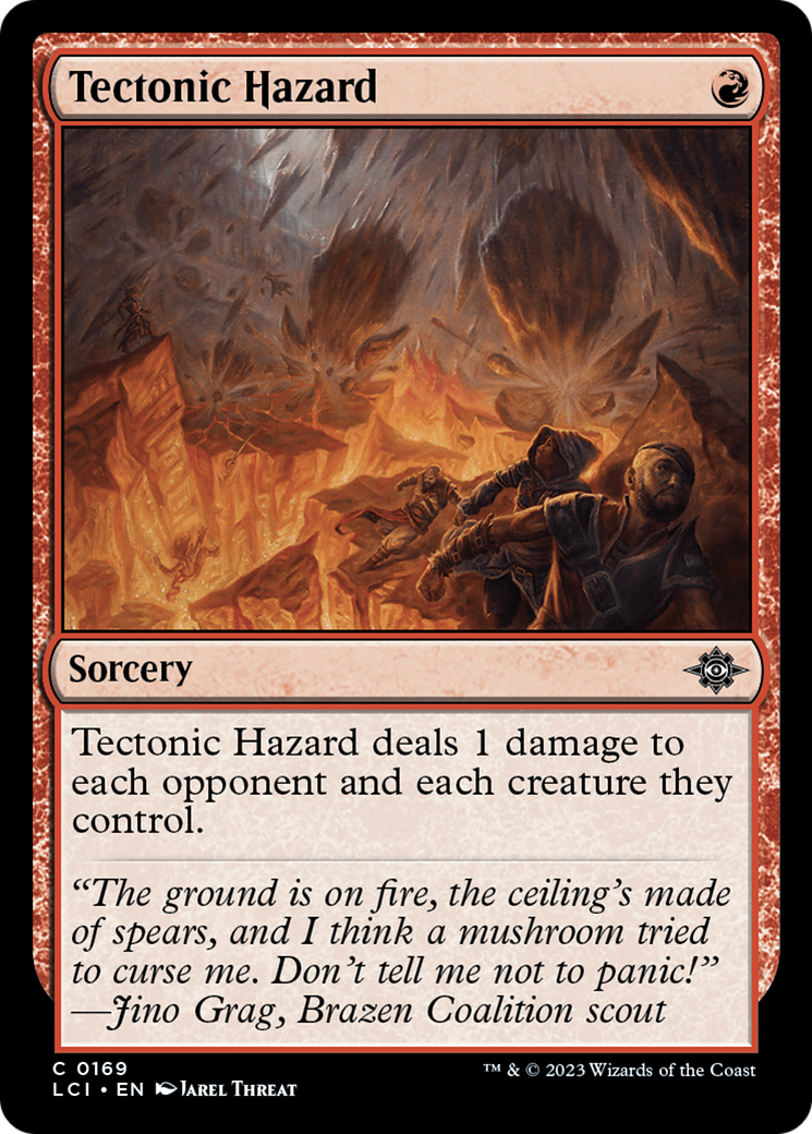 Tectonic Hazard [The Lost Caverns of Ixalan] [Foil]