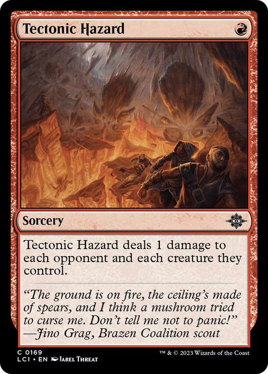 Tectonic Hazard [The Lost Caverns of Ixalan] [Foil]