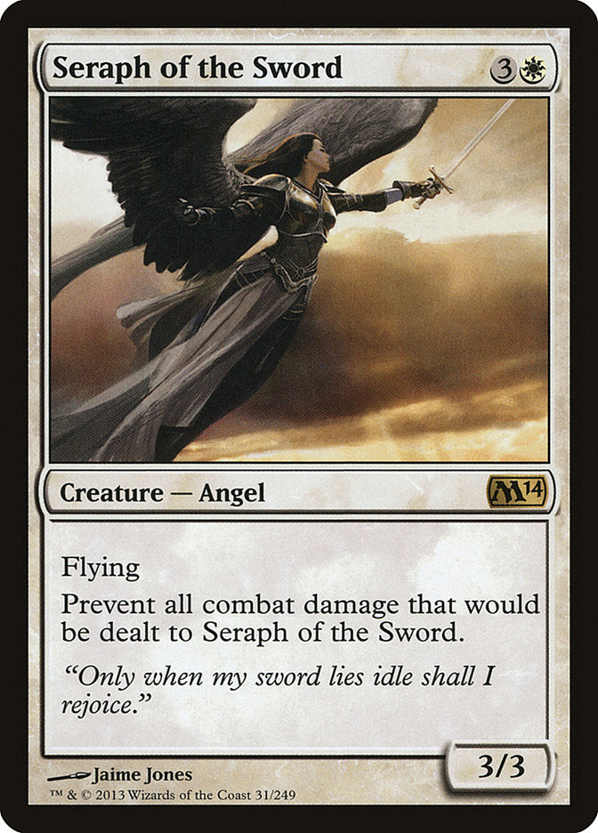 Seraph of the Sword [Core Set 2014] [Foil]