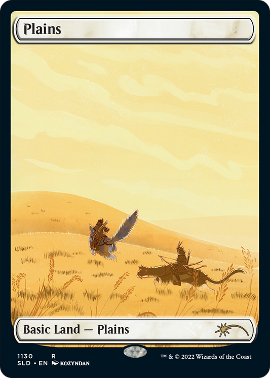 Plains (1130) (Full-Art) [Secret Lair Drop Series] [Foil]
