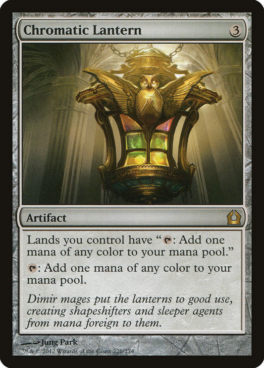 Chromatic Lantern [Return to Ravnica] [Foil]
