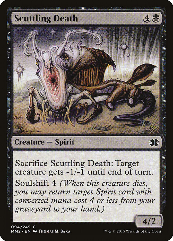 Scuttling Death [Modern Masters 2015] [Foil]