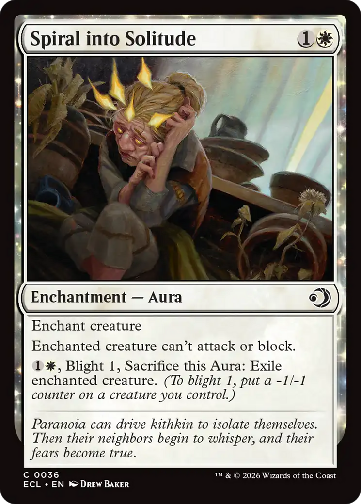 Spiral into Solitude [Lorwyn Eclipsed] [Foil]