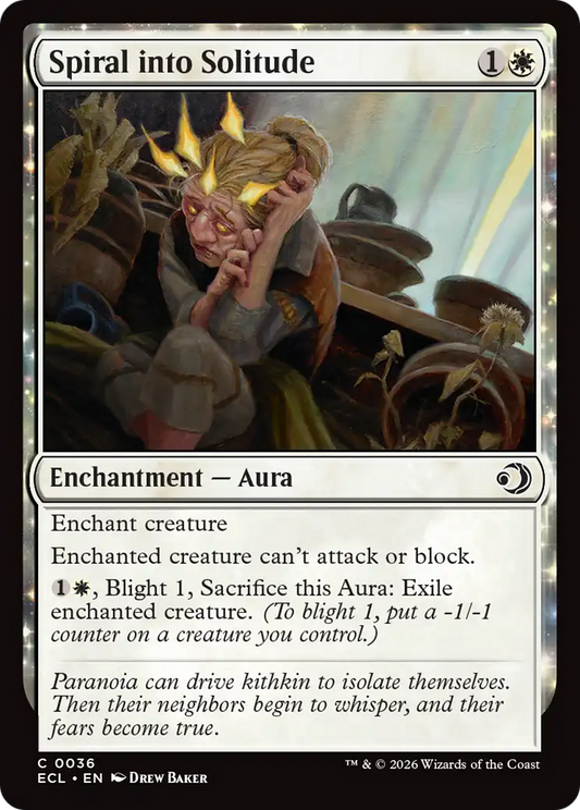 Spiral into Solitude [Lorwyn Eclipsed] [Foil]