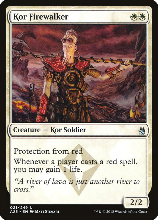Kor Firewalker [Masters 25] [Foil]