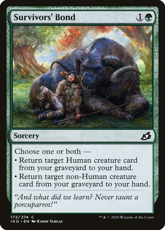 Survivors' Bond [Ikoria: Lair of Behemoths] [Foil]