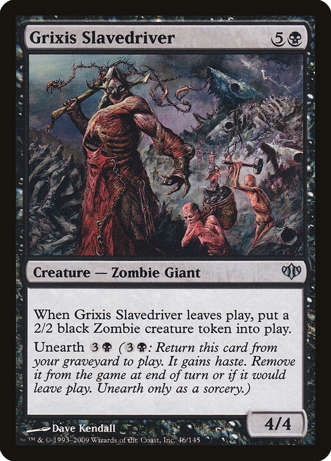 Grixis Slavedriver [Conflux] [Foil]
