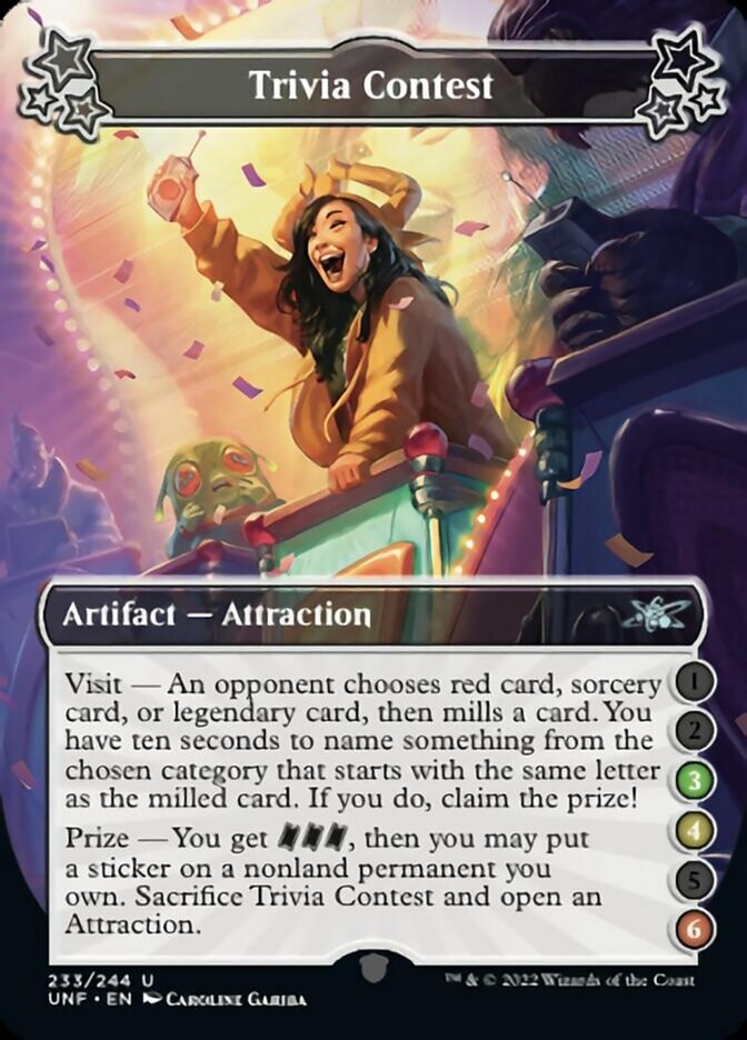 Trivia Contest (3-4-6) [Unfinity] [Foil]