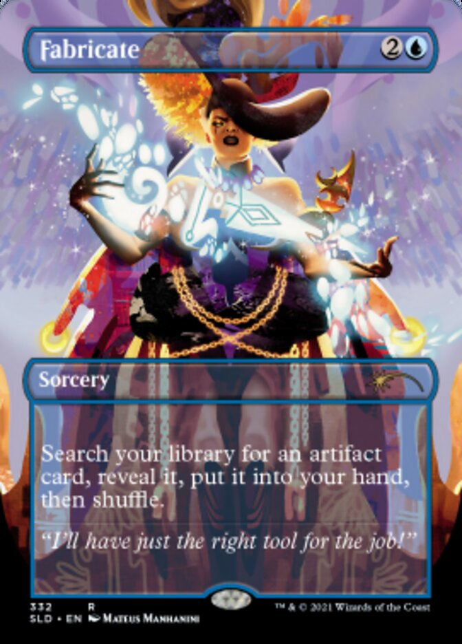 Fabricate (Borderless) [Secret Lair Drop Series] [Foil]