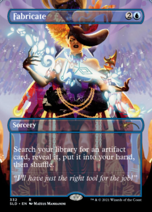 Fabricate (Borderless) [Secret Lair Drop Series] [Foil]