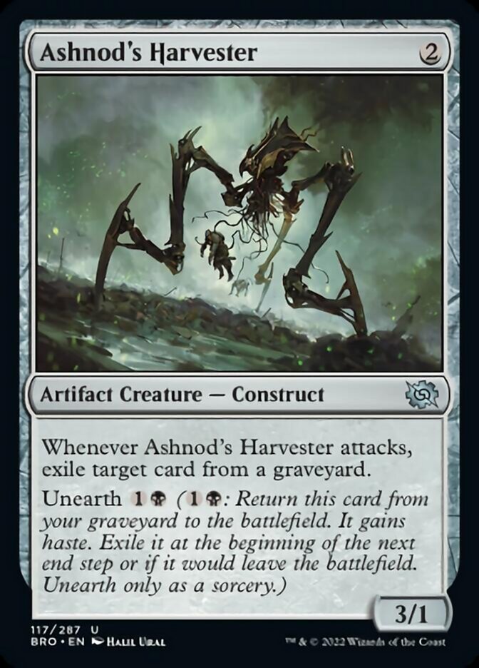 Ashnod's Harvester [The Brothers' War] [Foil]