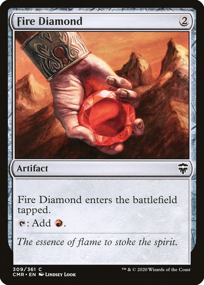Fire Diamond [Commander Legends] [Foil]