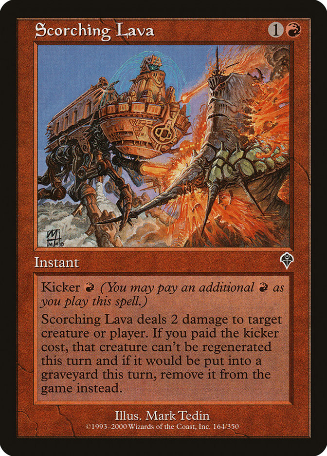 Scorching Lava [Invasion] [Foil]