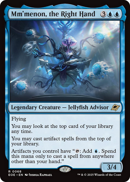 Mm'menon, the Right Hand [Edge of Eternities] [Foil]