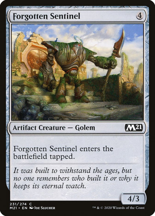 Forgotten Sentinel [Core Set 2021] [Foil]