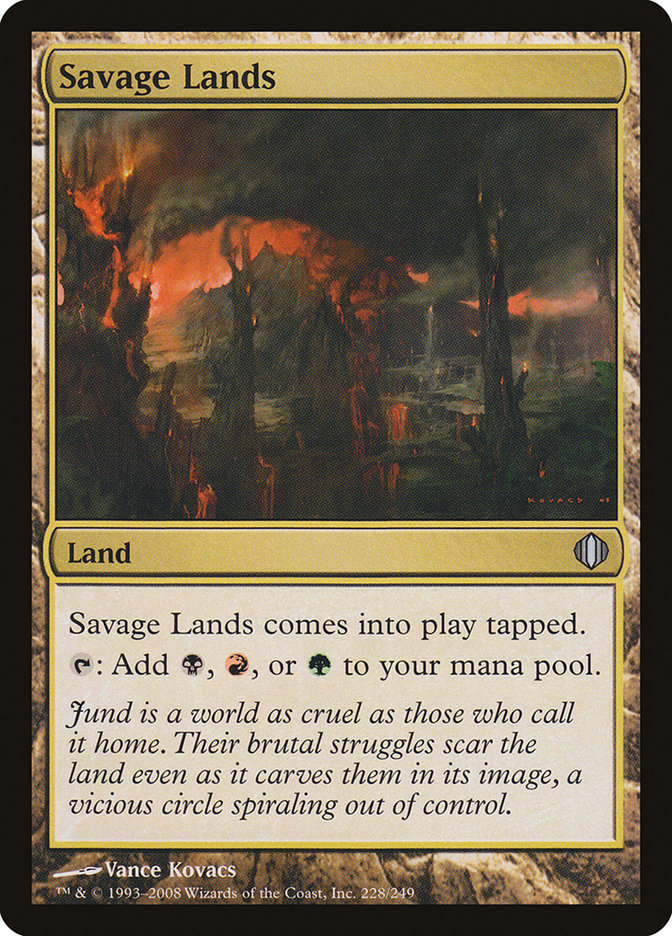 Savage Lands [Shards of Alara] [Foil]