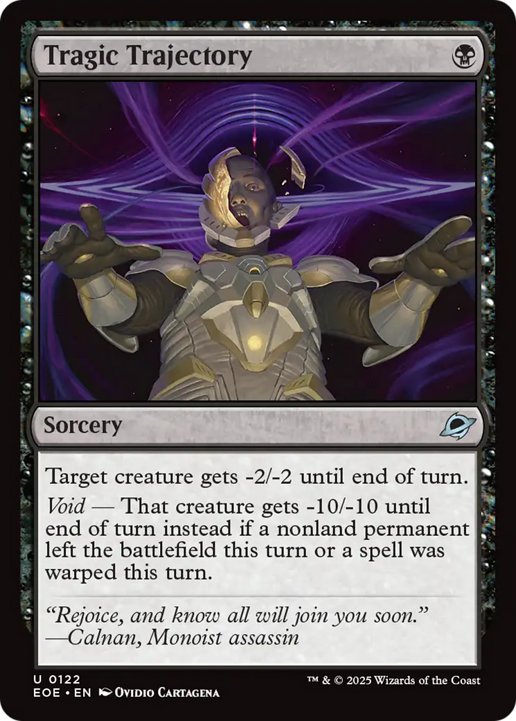 Tragic Trajectory [Edge of Eternities] [Foil]